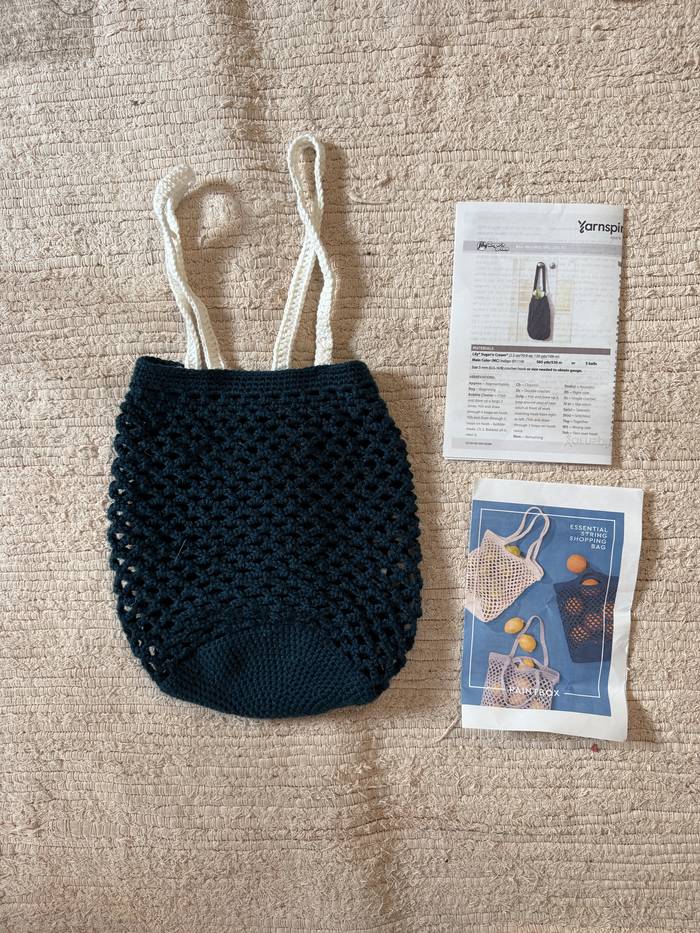 Blue Shopping Bag