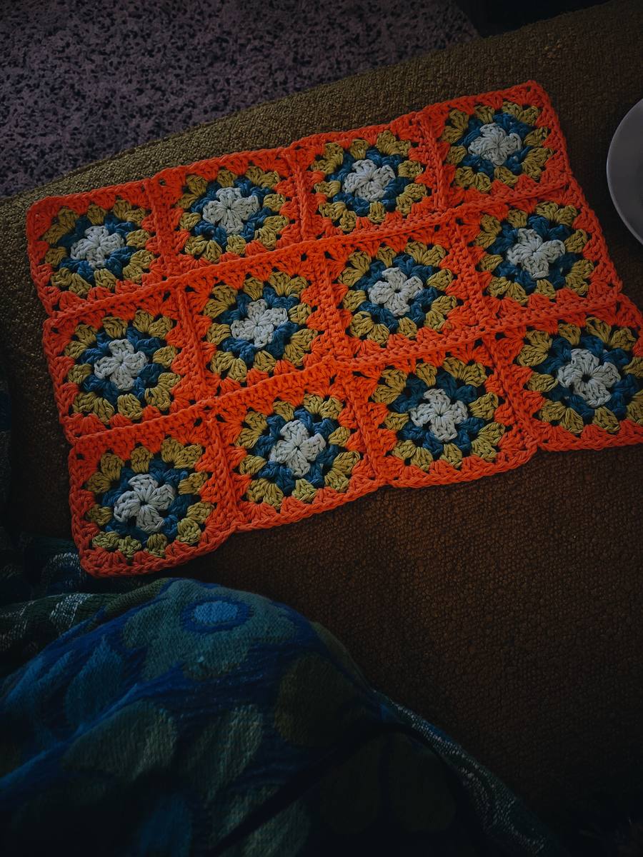 First Granny Squares