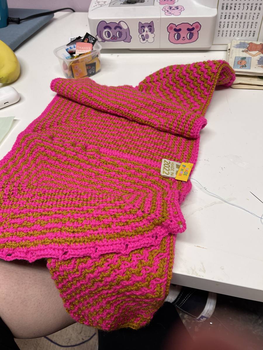 Mosaic Baby Cardigan