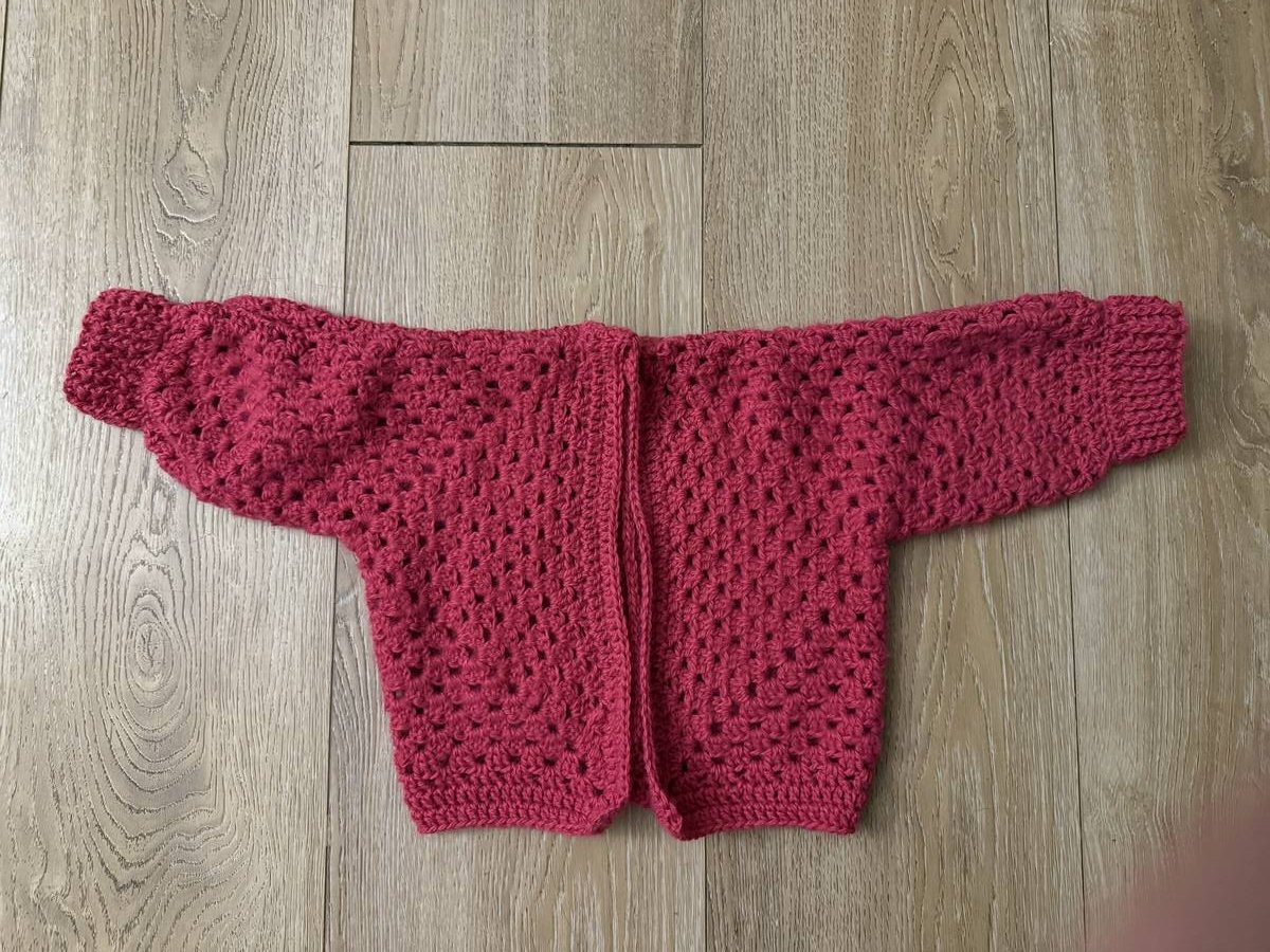 Pink Kids Cardigan