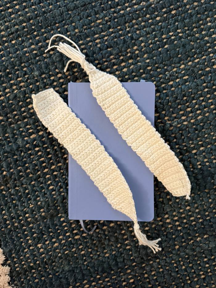 White Bookmarks